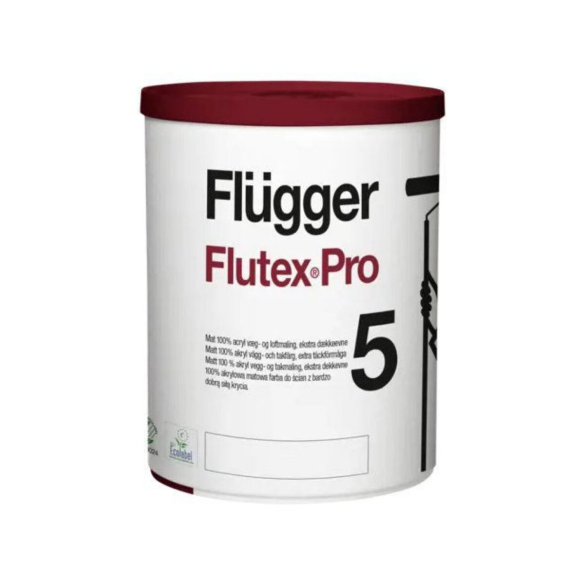 Flügger Flutex Pro 5 Матовая краска для стен и потолков - Armdecor